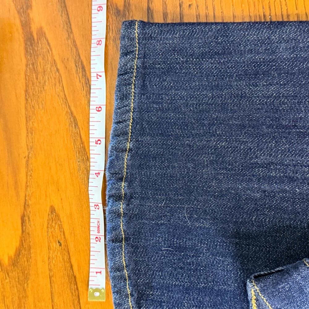 Judy Blue Dark Wash Straight Boot Cut Jeans - Picture 6 of 6